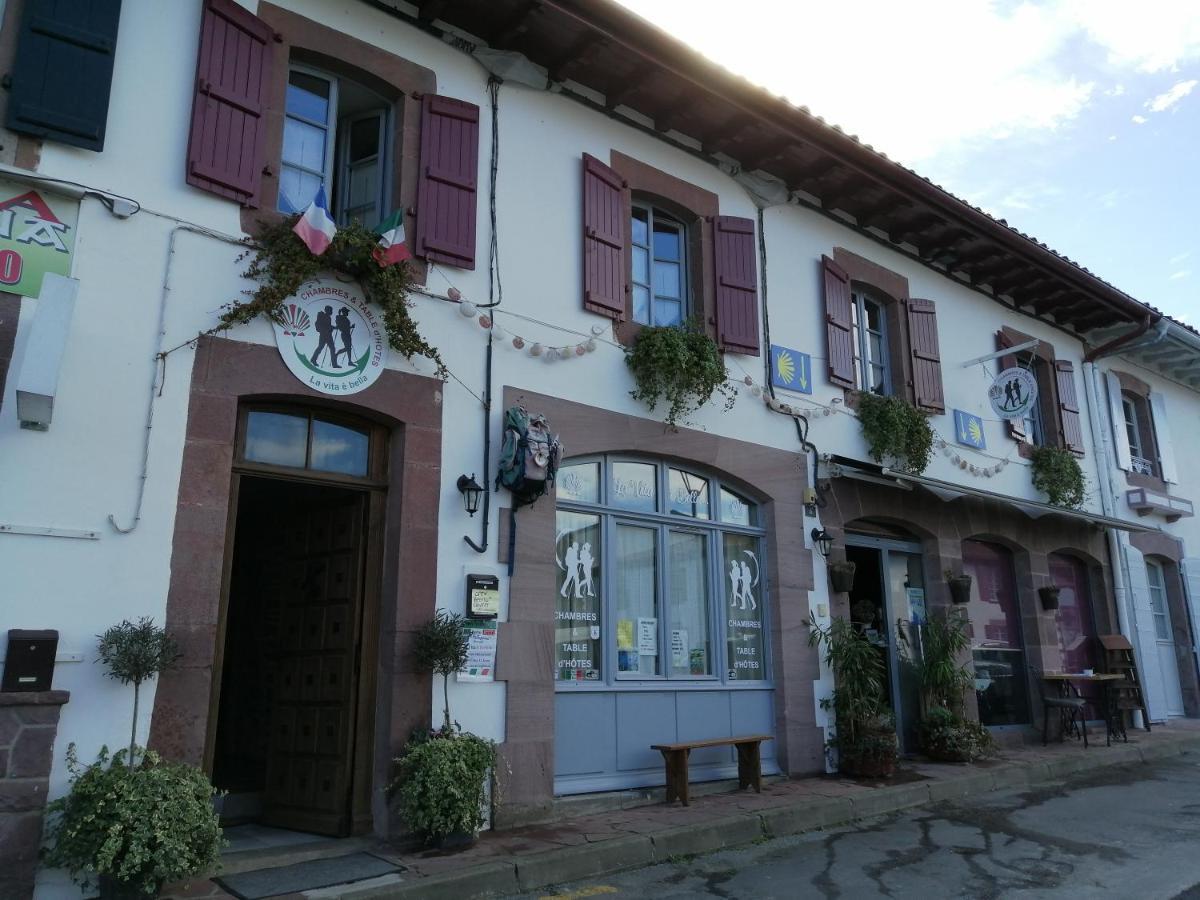 La Vita E Bella Saint-Jean-Pied-de-Port Kültér fotó