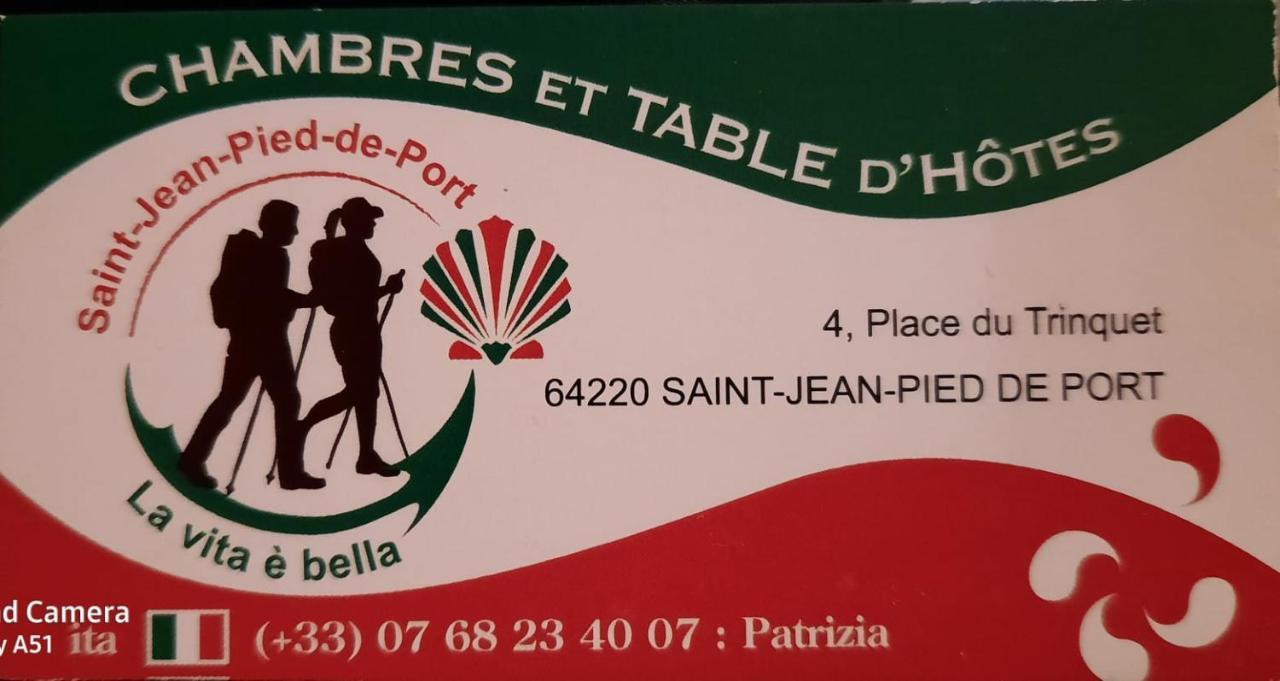 La Vita E Bella Saint-Jean-Pied-de-Port Kültér fotó